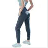 Nieuw type losse fitnessbroek met kleine voeten, netto rode lopende sport, dubbelzijdige naakt yoga broek