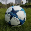 2018 고품질 챔피언 리그 크기 5 축구 공 원활한 PU 축구 공 축구 장비 훈련 balones 드 futbol