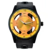 Fashion Brand women men's Silicone band quartz wrist watch N06236l