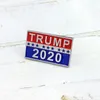 Chic Banner Donald Trump dla prezydenta 2020 Republikański Piercing Fashion Brooch Pin Badge Friend Gift Speldje Escarbato DHL