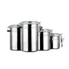 8 Sizes 4inches 5inches Jar Choose Stainless Steel Moisture Tank MoistureProof Tobacco Foods Tea Coffee Storage Case Cans For Kitchen Tool