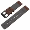 Watch Bands Italian Oljy Leather Watchband 20mm 22mm för Galaxy 42mm 46mm SM-R810 / R800 QUICK RELEASE BAND SPORTS WRIST STRAP
