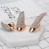 Gold Schwarz Paw Talon Cat Claw Ringe Strass Nagel Ring Fingerringe Daumen Ring Nail Arts Punk Rock Frauen Ringe Modeschmuck