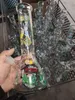 tiktok bong chaud bécher verre Bong conduites d'eau Souveraineté verre eau Bongs tuyaux en verre Dab Rigs Chicha Rigs avec bol 14mm narguilés Shisha