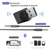 2 arada 1 USB Bluetooth Alıcı Vericileri 50 Kablosuz Stereo Müzik Ses Adaptörü TV PC için Dongle Bluetooth Hoparlör2707825