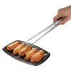 30 cm Pinteeza z grillem szczypce z grillem stal nierdzewna churrasco pinrirasco tweeezers gadżety kuchenne narzędzia BBQ Food Clip