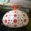 Mall Trendy Pumpkin Hanging Decor Spotted Pumpkin Custom Inflatable Speckled Balloon with Spot for Event