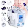 Os mais recentes Ultrasonic Facial Whitening Hydra dermoabrasão para a pele Acne Bio RF rejuvenescimento beleza máquina para salão de beleza Uso