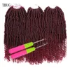 Hår för passion Twist Crochet Passion Twist Syntetisk Braiding Hair Extensions Bomb Ombre Passion Twists Hair Braiding Marley Dhgate