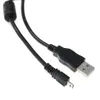 1 متر 1.5 متر usb إلى مصغرة 8P استبدال بيانات البيانات UC-E6 شحن كابل UCE6 النحاس النقي النوى لنيكون فوجي أوليمبوس كاميرا باناسونيك سوني