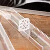 Neue Design Geschenkstiftbox Kristall transparentes Acrylstifte Koffer Stiftverpackungskasten Display Ständer Rack School Office Supplies Briefpapitur