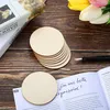 Slice Round Unfinished Wooden Discs 50pcs Natural Blank Wood Pieces for Crafts Centerpieces Wooden DIY Christmas Ornaments250W