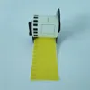 4 X Rolls Yellow Brother Compatible Etiketter DK 22606 DK-22606 DK22606 DK-2606 DK2606 DK 2606 Termiska filmetiketter inte papper
