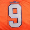 Verzending vanuit de VS Bobby Boucher 9 The Water Boy Movie Men Football Jersey Stitched Black S-3XL Hoge kwaliteit Gratis verzending