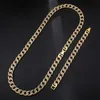 US7 Full Ice out Collane per uomo Micro Miami Cuban Chain Choker Collana cuban link Chain Bundle Rapper Men Fashion Jewelry