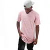 코튼 연장 힙합 스트리트 티셔츠 도매 패션 브랜드 T 셔츠 남성 여름 짧은 소매 특대 디자인 의류 ​​트렌드