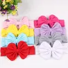 New Newborn Toddler Baby Girls Head Wrap Rabbit Big Bow Knot Turbante Fascia Accessori per capelli Regali per bambini per 0-2 anni