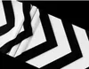 Luxus 3D Black White Stripes Tapete Flocking Vliestapete Rolle Wohnzimmer Schlafzimmer TV Backgroud Wandbild Wandpapierrolle