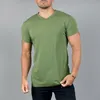 2019 camisas secas fit homens t-shirt estilo de compressão manga curta fitness maillot correndo homme esporte kostium calças justas homens
