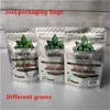 O.P.M.S. Silver Mylar Bag, a prueba de oleaje de Thai y Maengda, bolsas resellables para la Reserva Especial Malayo Embalaje de flores de hierbas secas