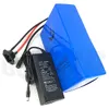 Atacado 10 unidades / lotes 36 v 14ah bateria de bicicleta elétrica 250 w 10 S 36 v 800 w scooter bateria de lítio para Samsung 35E 18650 + 2A Carregador