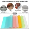Maty lodówki Zestaw 6 -częściowych multi -kolorowych maty szuflady lodówki PVC Matss29 x 48 cm2211389