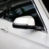 ملصقات ألياف الكربون السيارة مرآة الرؤية الخلفية مرآة مضاد للاصطدام ملصقات مضادة للالتصاق لـ BMW E60 F10 F07 F01 5 Series 5GT227E