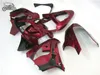 Motorcycle fairings kit for Kawasaki Ninja 2002 2003 ZX-9R dark red road race Chinese fairing kits bodywork ZX9R ZX 9R 02 03