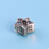 Splendidi perline di fascino classico per gioielli Pandora con scatola originale 925 argento sterling con cz diamante temperamento donna fascino di fascino