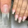 Fiber Nails Art Fiberglass Nail Extension Tips Gel med Scraper Acrylic Manicure Tool