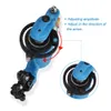 ATOMUS Blue black Plastic Rotary Tattoo Machine adjustable Liner and Shader double Clip Cord Heavy Rotary Machine for Tattoo Supply