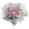 Çiçekçi hediye sargısı kağıdı 20pcs/lot 58x58cm çiçek buket su geçirmez sarma malzemeleri düğün sevgililer şimdiki sarma dekor