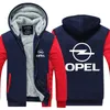 2019 Winter Hoody Opel Car Logo Men Kvinnor förtjockar Autumn Hoodies Kläder Sweatshirts Zipper Jacket Fleece Hoodie Streetwear7237838