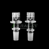 Nieuwe Beracky Diamond Knoop Quartz Enail Banger Pak 20mmOD Coil Heater 14mm 18mm Man Vrouw Quartz E Nail banger Voor Glas Water Bongs