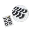 6D Mink False eyelashes 43 Styles Natural Long Makeup for Eyes 5 Pairs