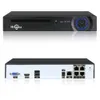 Hiseeu 4CH 4MP POE Kit de système de caméra de sécurité H.265 caméra IP extérieure étanche maison CCTV Surveillance vidéo NVR ensemble