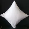 Saf Beyaz Pamuk Twill Yastık Kapağı Şablonlar/Boyama/Nakış/HTV 280GSM Kalın Boş Beyaz Pamuk Yastık Kapağı