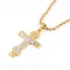 Russisch-Orthodoxes Christentum Kirche Ewiges Kreuz Charms Anhänger Halskette Schmuck Russland Griechenland Ukraine Geschenke