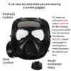 Tactical Hood 2021 Style Gas Mask Breathing Creative Stage Performance Prop for CS Field Equipment Cosplay Protection Halloween EV2681