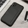 Hanman PU Leather Wallet Card Slot Holder Back Case for iphone 13 11 12mini pro Max XS XR 8 7 Plus Samsung Models with Retail box1792030