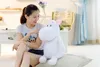 30cm 50cm 80cm 100cm 120cm size Lovely white hippo Plush Toys doll hippo Stuffed Animal Toys comfortable plush doll