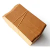 Whole-100Pcs DIY Kraft Paper Tags Brown Lace Scallop Head Label Luggage Wedding Note Blank Hang tag Kraft Gift Party Sup191I