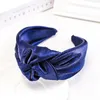 Bandeau en tissu de couleur unie INS mode femmes bandeau de cheveux décontracté personnalité fête maquillage bandeau pour Ladies8213141