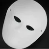 Makeup Dance White Masks Embryo Mold DIY Målning Handgjord maskmassa Djur Halloween Festival Party Masks Vitpapper Ansiktsmask DBC BH2912