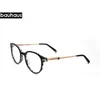 Gros-Haute qualité Bauhaus en forme de lunettes rondes en acétate monture hommes lunettes rétro myopie lecture lunettes Oculos De Grau