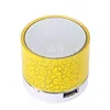 A9 Bluetooth Speaker Mini Wireless Loudspeaker Crack LED TF USB Subwoofer bluetooth Speakers mp3 stereo audio music player