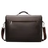 Business Men Portcase Läder Laptop Handbag Casual Man Bag For Lawyer Shoulder Bag Man Office Tote Messenger170C