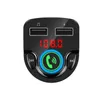 5V 3.1A 자동차 Bluetooth 핸즈프리 MP3 플레이어 FM 송신기 자동차 무선 G32