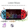 Новый 8 ГБ x7 Plus Handheld Player 5,1 дюйма большой экрана портативной игровой консоли MP4 Player с камерой телевидение TF Video для GBA NES