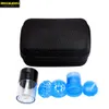 Premium Tobacco Bag Set Plástico Fumar Herb Grinder Armazenamento Jar Metal Tin Silicone Smoking Pipe One Hitter Dugout Rolling Machine2802921